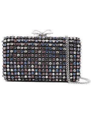 Self-Portrait Clutch Bags - Black
