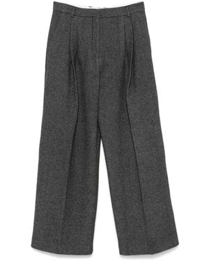 Mark Kenly Domino Tan Portlyn Trousers - Grey