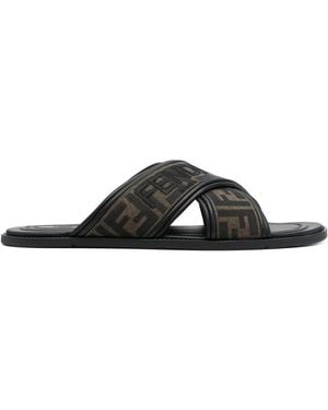 Fendi Flip-Flops & Slides - Black