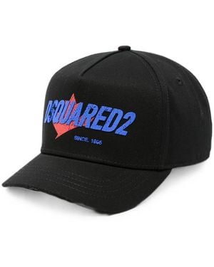 DSquared² Logo Baseball Cap - Black