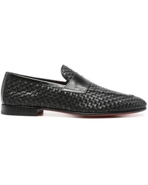 Santoni Gwendal Loafers - Black