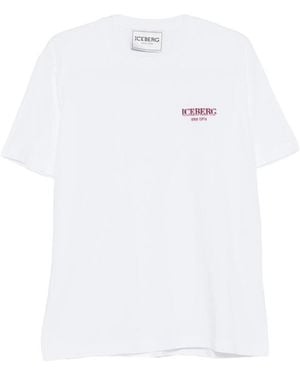 Iceberg Logo T-Shirt - White