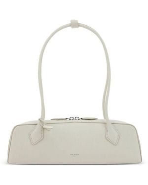 Alaïa Medium Le Teckel Shoulder Bag - White