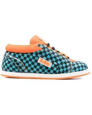 PDF Sk8 Chequered Trainers - Blue