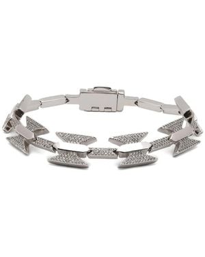 DARKAI Razor Crystal-Embellished Wire Bracelet - White