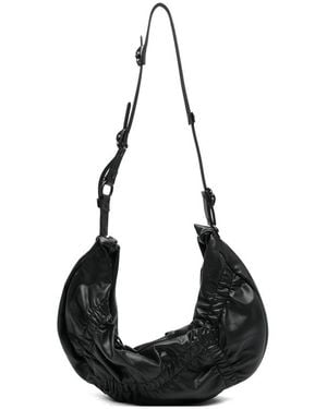 Innerraum Gathered-Detail Messenger Bag - Black