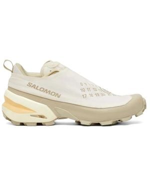 MM6 MAISON MARGIELA X SALOMON Logo-Print Slip-On Trainers - White