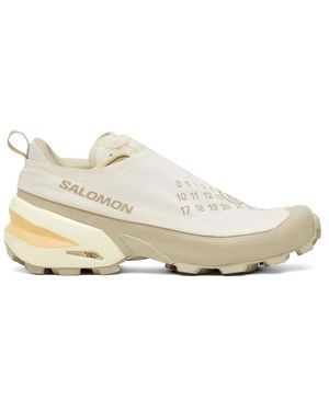 MM6 MAISON MARGIELA X SALOMON Logo-Print Slip-On Trainers - White