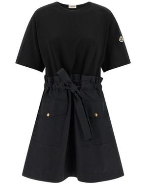 Moncler Belted Mini Dress - Black