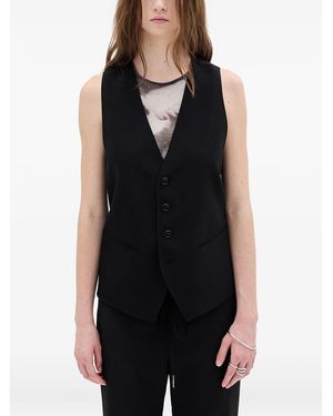 Ann Demeulemeester Jackets - Black