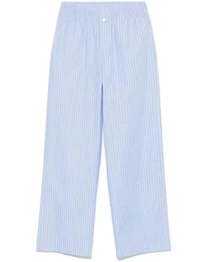 Riviera Striped Trousers - Blue