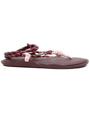 FLOWZE Fló Twin Rope-Detail Sandals - Pink