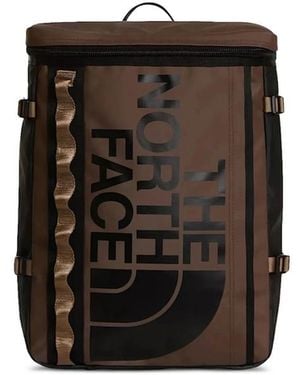 The North Face Logo-Print Backpack - Brown