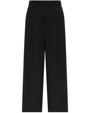 By Malene Birger Taalia Pleated Pants - Black