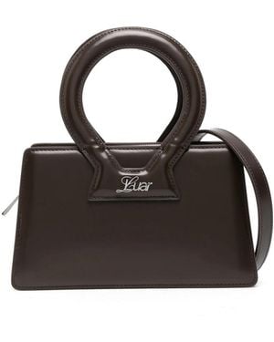 LUAR Ana Leather Shoulder Bag - Black