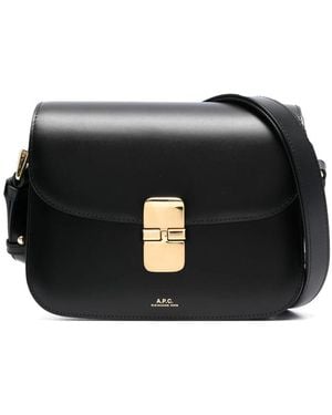 A.P.C. A. P.C. Small Grace Cross-Body Bag - Black