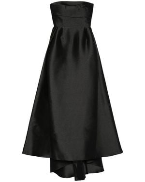Solace London The Tiffany Strapless Maxi Dress - Black
