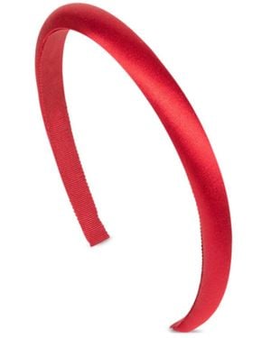 Jennifer Behr Tiana Satin Headband - Red