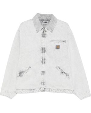 Carhartt Og Detroit Organic-Cotton Jacket - White
