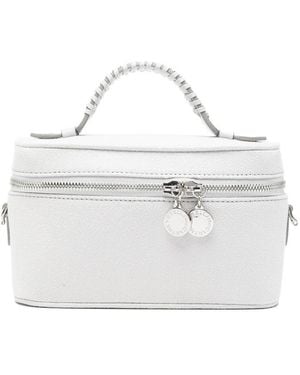 Stella McCartney Braided Top Handle Tote Bag - White