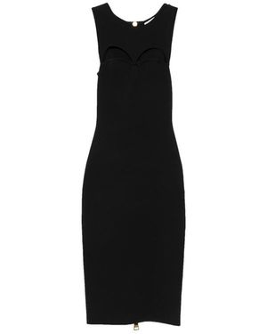 Elisabetta Franchi Midi Dresses - Black