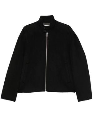 Tonywack Zip-Up Collar Jacket - Black