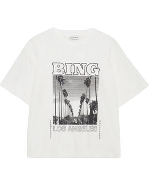 Anine Bing Louis T-Shirt - White