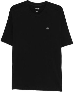 Calvin Klein Logo-Detail T-Shirt - Black
