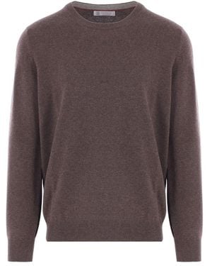 Brunello Cucinelli Cashmere Jumper - Brown