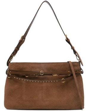 Pinko Belt Bag Big Large Shoulder Bag - Brown