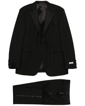 Canali Tuxedo Jumpsuit - Black