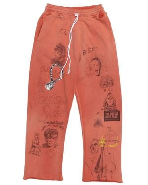Paly Hollywood X Bella Mcgoldrick X Chelsea Hotel Track Trousers - Red