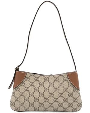 Gucci Neutrals Shoulder Bags - Metallic