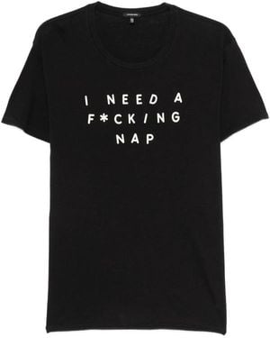 R13 T-Shirts - Black