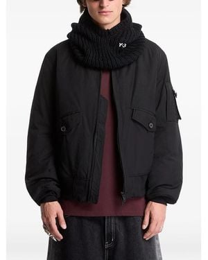 Y-3 Nylon Bomber Jacket - Black