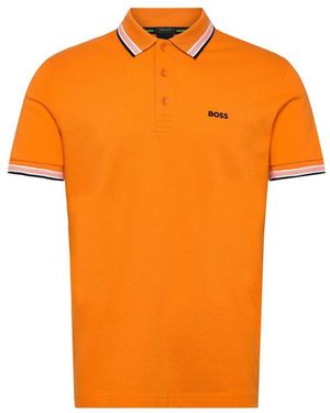 BOSS Paddy Polo Shirt - Orange