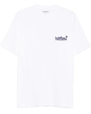 Carhartt Wiptopia Script T-Shirt - White