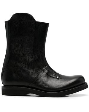 Our Legacy Moto Leather Boots - Black