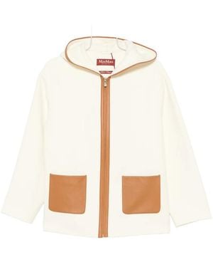 Max Mara Jackets - White