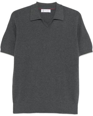 Brunello Cucinelli T-Shirts & Vests - Grey
