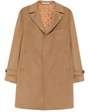 Tagliatore Neutrals Coats - Brown