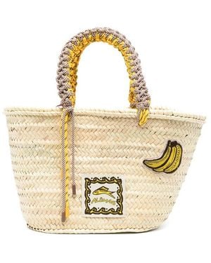 ALÉMAIS Midi Mona Tote Bag - Metallic