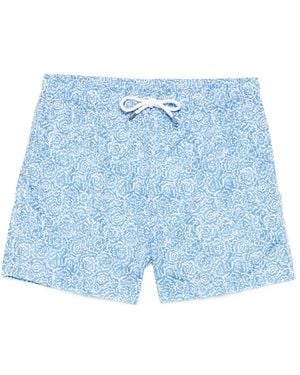 Fedeli Madeira Swim Shorts - Blue