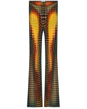Jean Paul Gaultier Wide Trousers - Multicolour