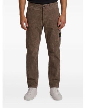 Stone Island Trousers - Brown
