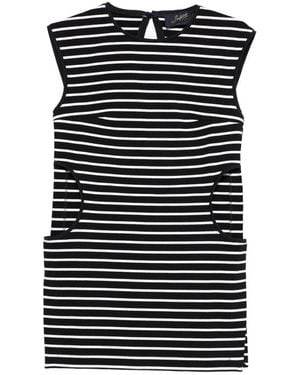 The Seafarer Striped Pocket Dress - Black