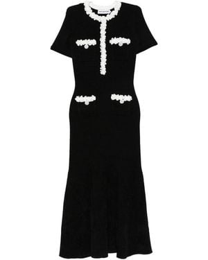 Self-Portrait Dresses - Black