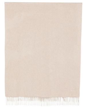 Max Mara Neutrals Scarves - Natural