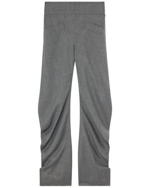Ganni Wide Pants - Gray