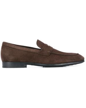 Tod's Low-Heel Loafers - Brown